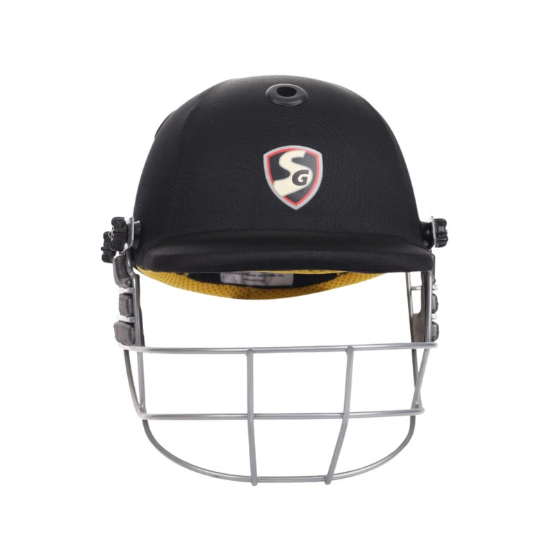 SG Blazetech/Optipro Black Helmet Medium